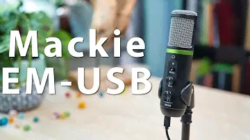 Mackie EM-USB im Test - Ein USB-Mikrofon besonders für Singer, Songwriter und Podcaster