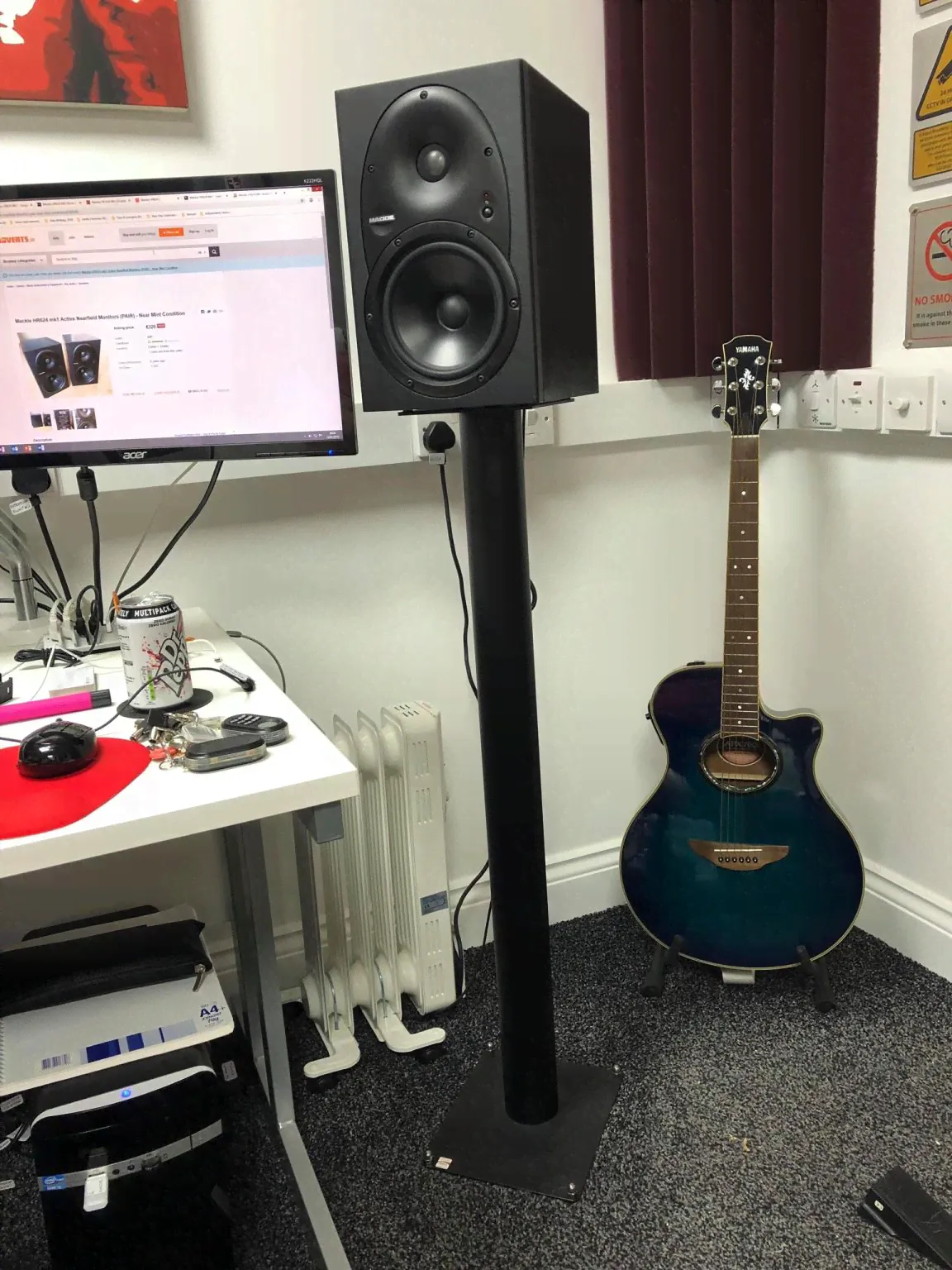 Mackie HR624 MK1 Active Studio Monitors Pair-4