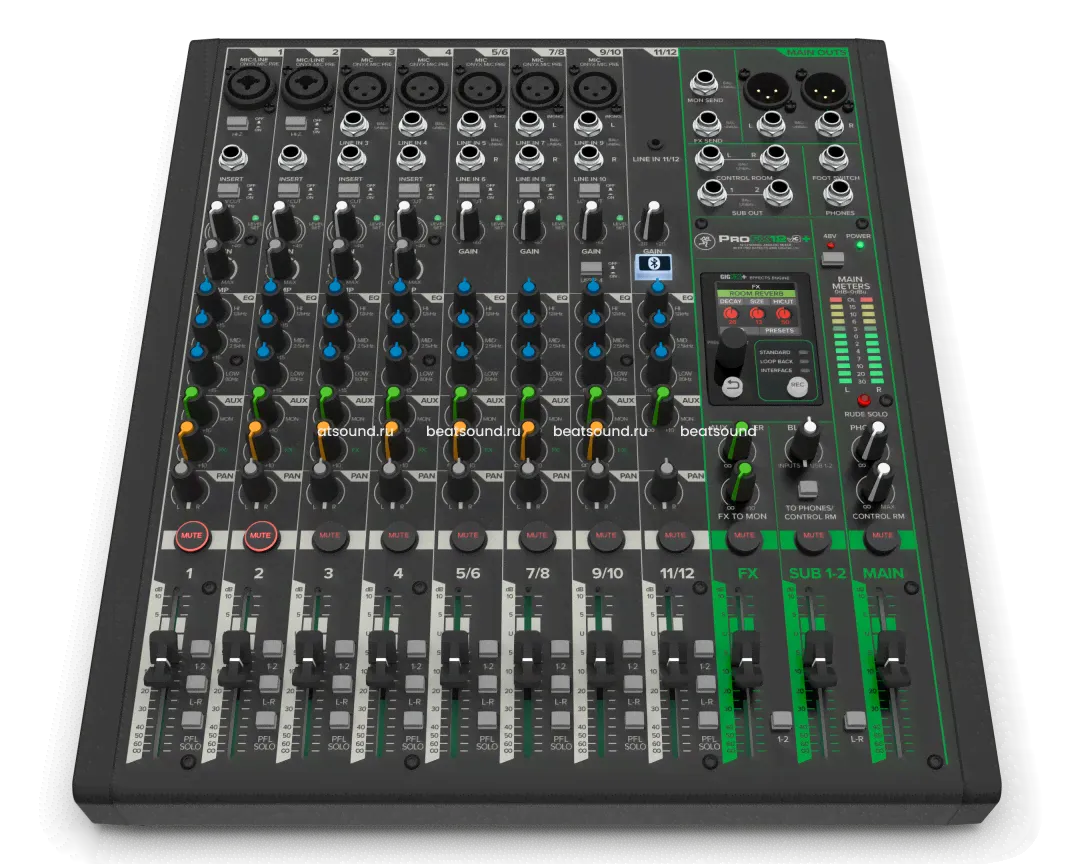 MACKIE ProFX12v3+ микшерный пульт