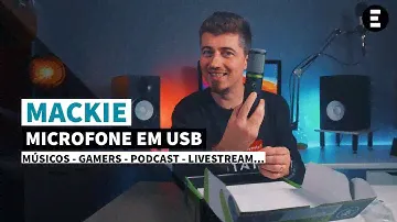 MACKIE EM USB - Microfone USB | EGITANA.pt