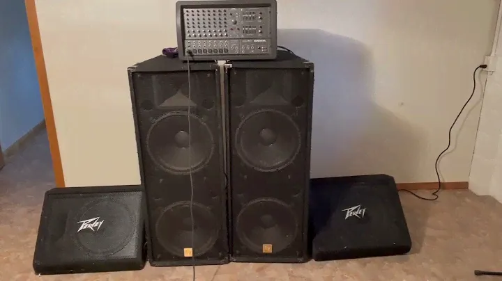 Complete PA/Sound System - Mackie, Electro-Voice, and Peavey