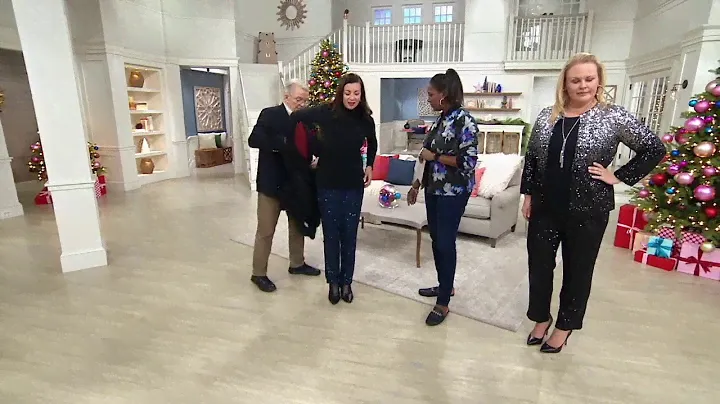 Bob Mackie All Over Sequin Pants on QVC