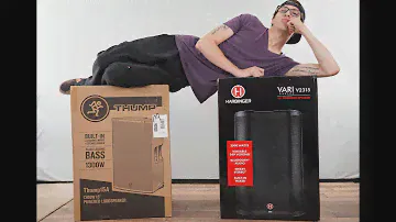 Harbinger V2315 VS Mackie Thump 15A Unboxing! + Review! + Teardown!