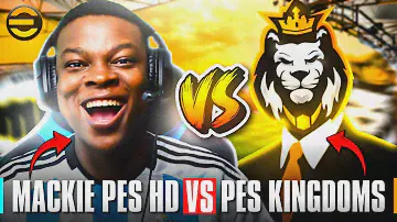 MACKIE PES HD vs PES KINGDOMS🔥eFOOTBALL MOBILE SHOWDOWN