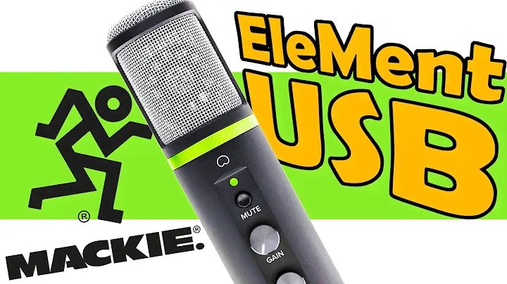 Mackie EM USB Mikrofon Test TechBoss Deutsch 2020