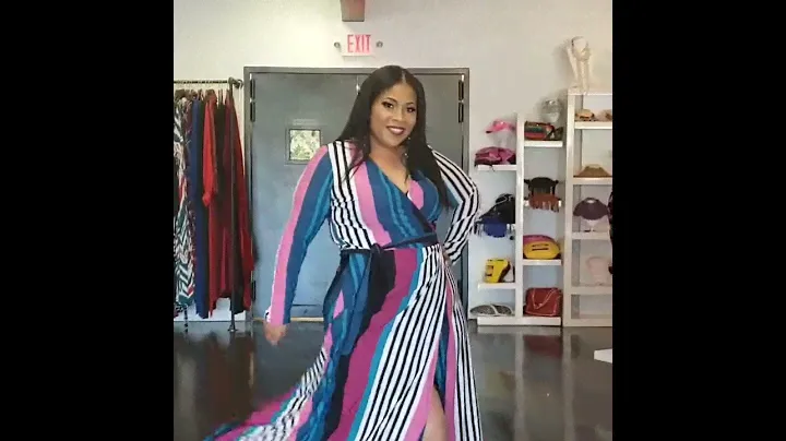 Blue Stripe Grace Maxi Dress