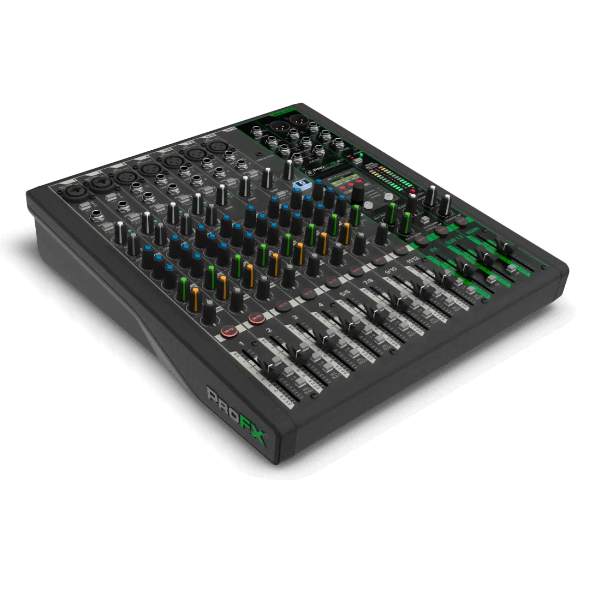Mackie ProFX12v3+ 12-канальный аналоговый микшер, FX, Bluetooth
