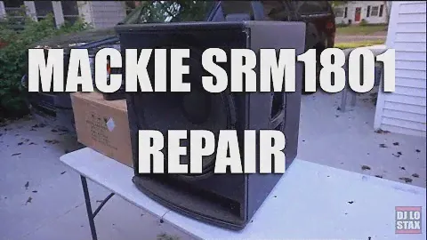 Ремонт сабвуфера Mackie SRM 1801