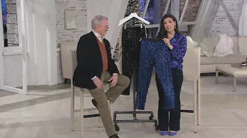 Bob Mackie All Over Sequin Pants on QVC