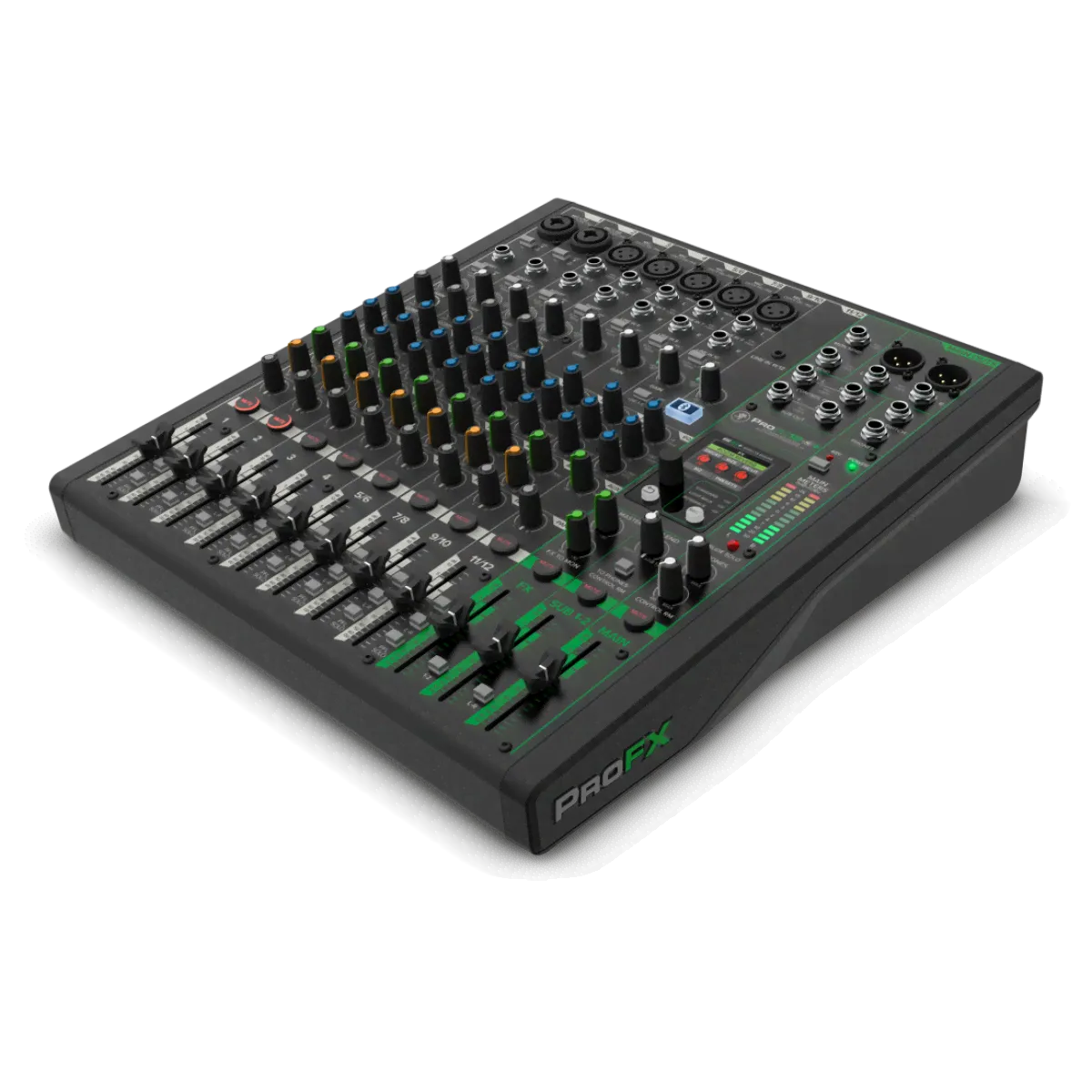 Mackie ProFX12v3+ 12-канальный аналоговый микшер, FX, Bluetooth-1