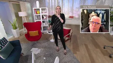 Bob Mackie Jungle Intarsia Sweater on QVC