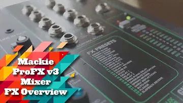 Checking Out the Mackie ProFX v3 Mixer with WYO