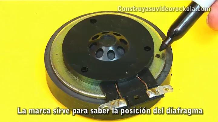 Replacing the diaphragm of a speaker driver   YouTube