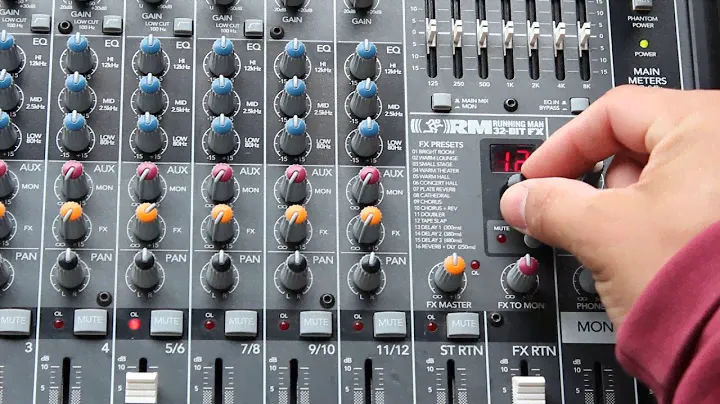 Prueba Mackie Pro Fx 12