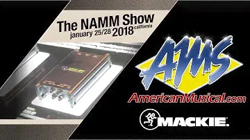 Директ-боксы Mackie MDB и M Test 1 — AMS на выставке NAMM 2018