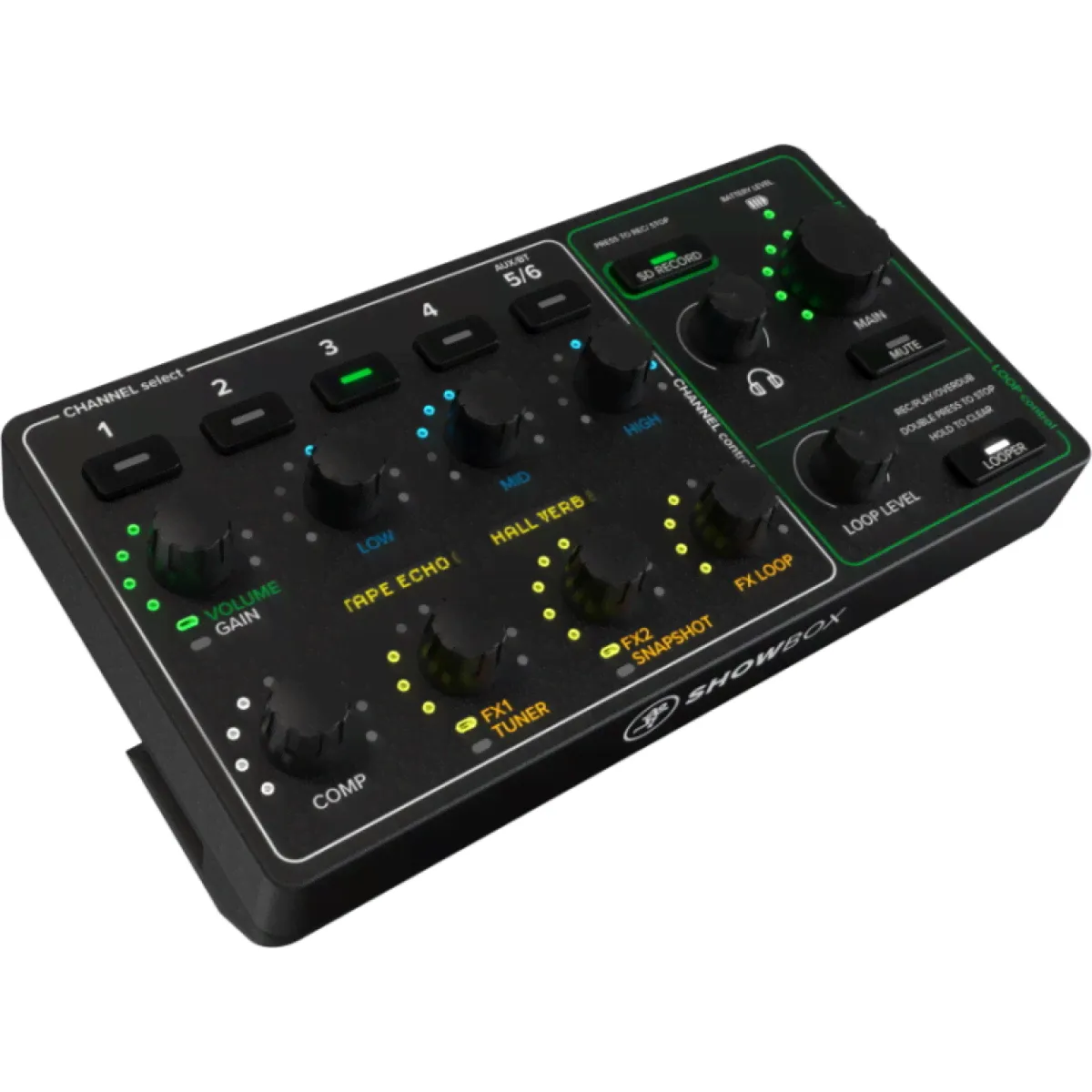 Mackie ShowBox Автономная АС, 400 Вт, 8, FX, USB, Bluetooth-0